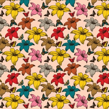 Tapet Premium Heartwork Flori luxuriante si fluturi, Ecologic, Non-Woven, Set 6 Role, 150 cm x 310 cm Tapet Premium Heartwork Flori luxuriante si fluturi, Ecologic, Non-Woven, Set 6 Role, 150 cm x 310 cm