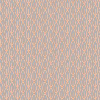 Tapet Premium Heartwork Frunzulite stilizate gri si portocaliu, Ecologic, Non-Woven, Set 6 Role, 150 cm x 310 cm Tapet Premium Heartwork Frunzulite stilizate gri si portocaliu, Ecologic, Non-Woven, Set 6 Role, 150 cm x 310 cm