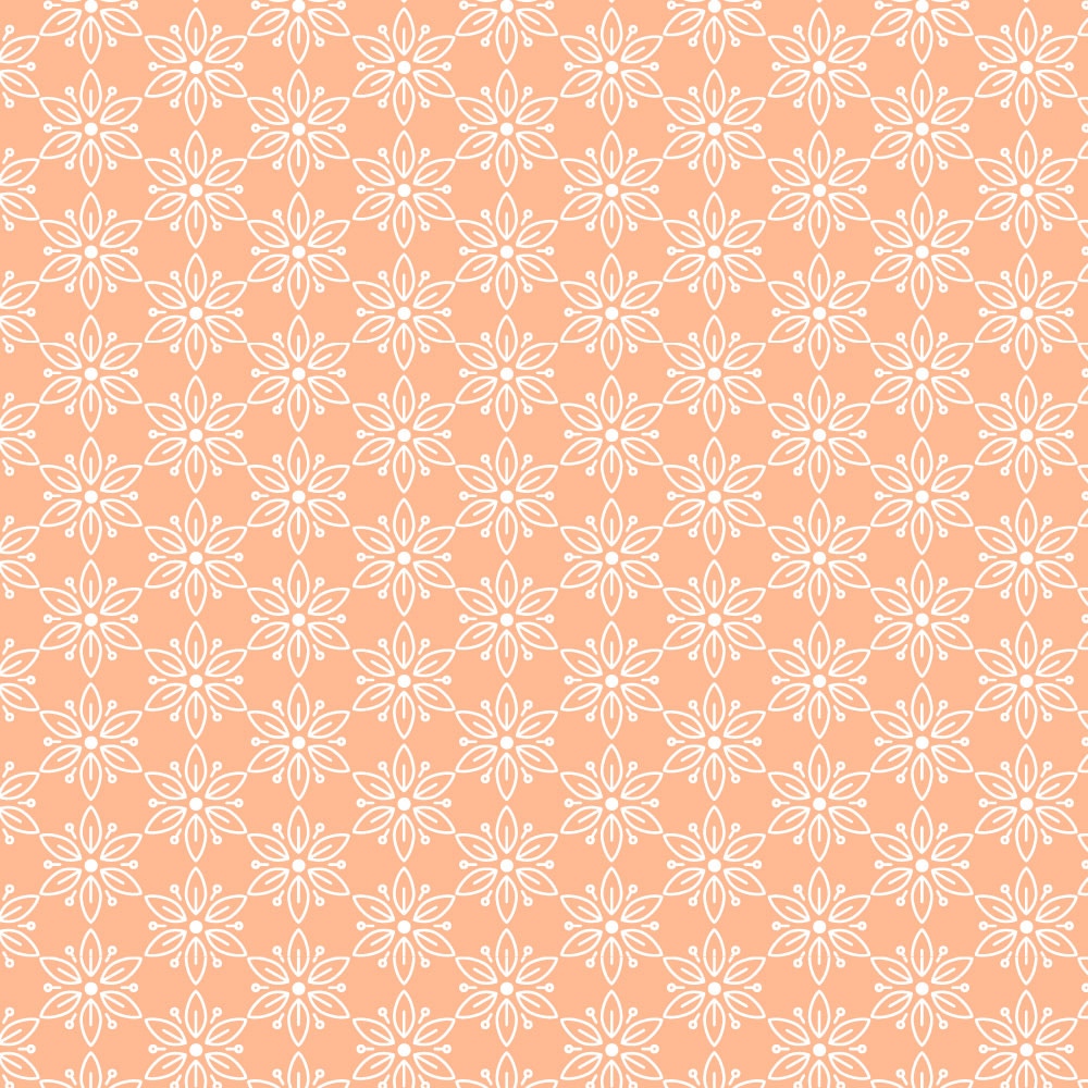 Tapet Premium Heartwork Flori petale alungite portocaliu, Ecologic, Non-Woven, Set 6 Role, 150 cm x 310 cm