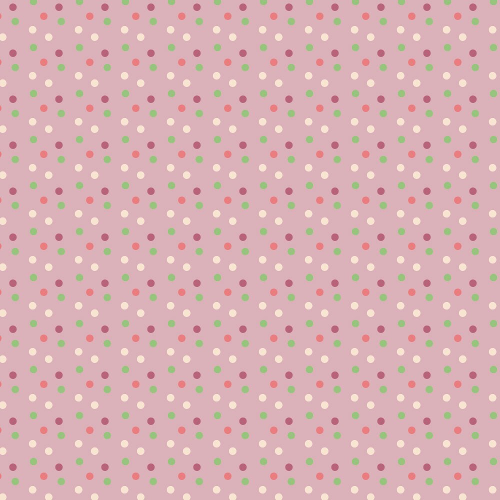 Autocolant Heartwork pentru mobilier, Motiv bomboane fundal roz, autoadeziv, latime 50 cm x lungime 70 cm