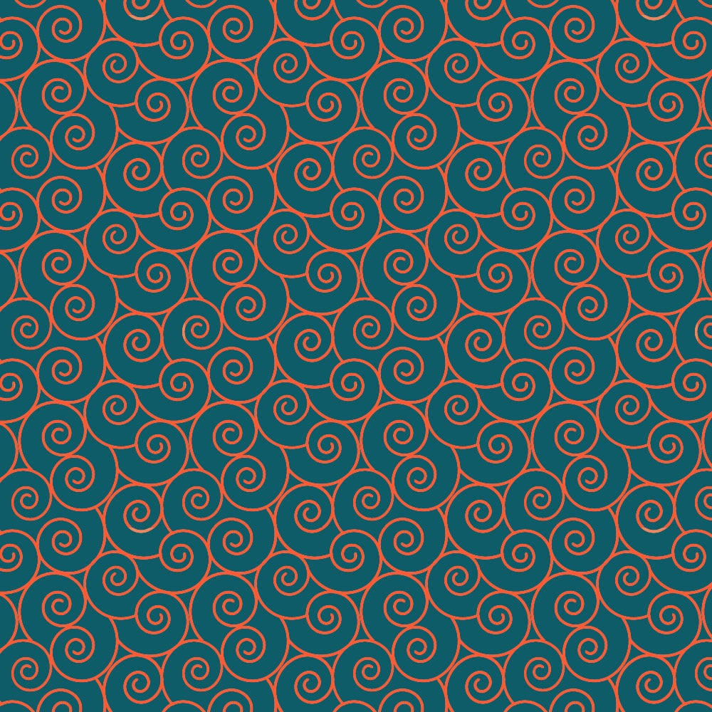 Tapet Premium Heartwork Spirale rosii, Ecologic, Non-Woven, Set 6 Role, 150 cm x 310 cm