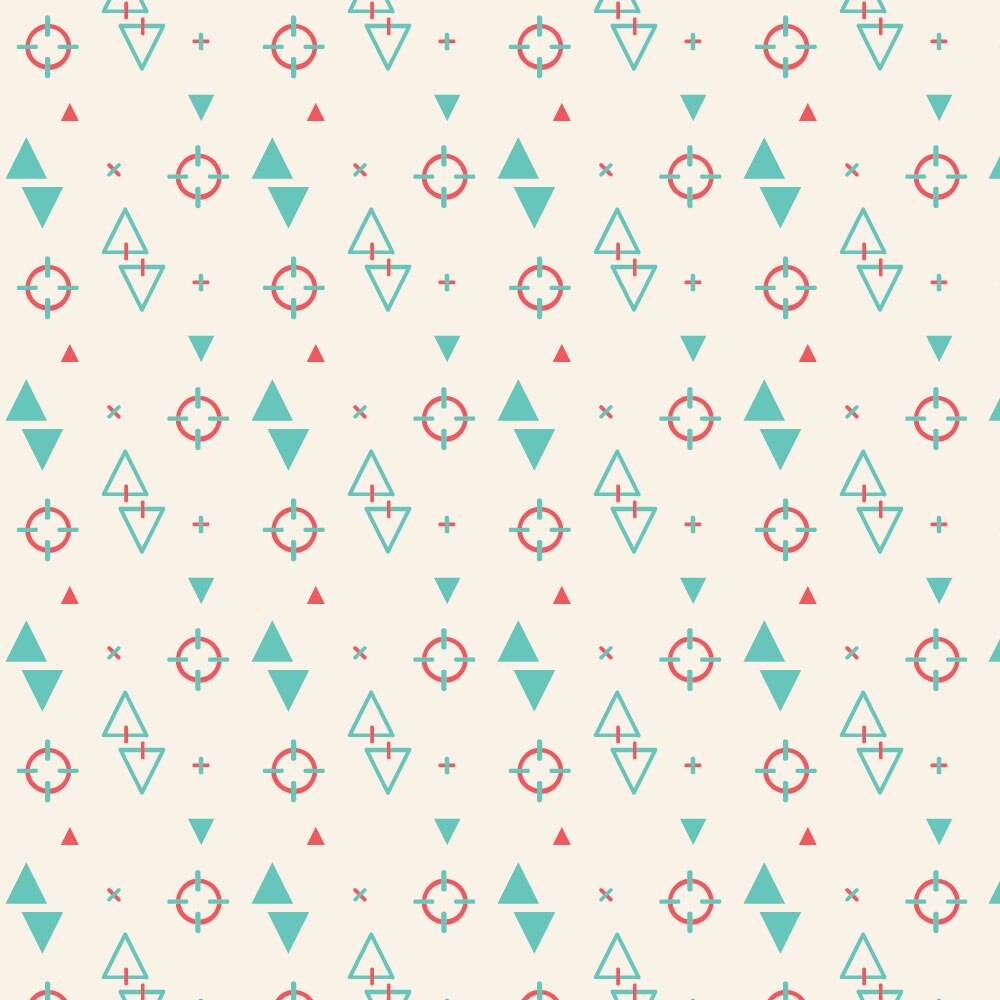 Autocolant Heartwork pentru mobilier, Geometric triunghiuri pastel, autoadeziv, latime 100 cm x lungime 150 cm