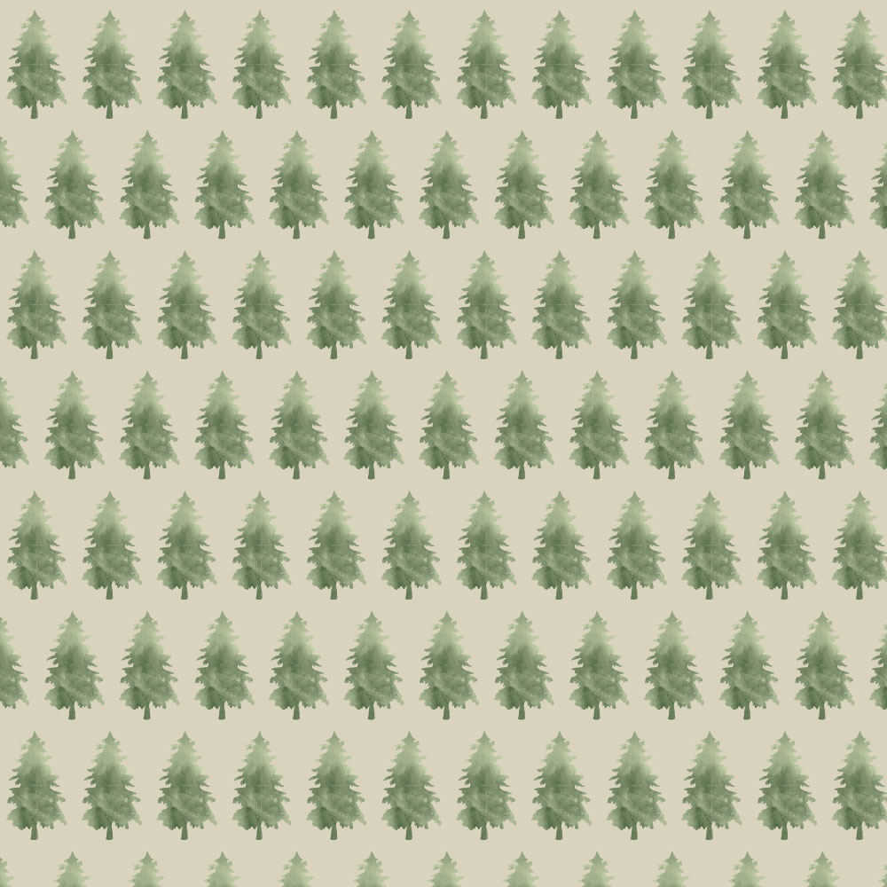 Tapet Premium Heartwork Figuri brazi verzi, Ecologic, Non-Woven, Set 6 Role, 150 cm x 310 cm