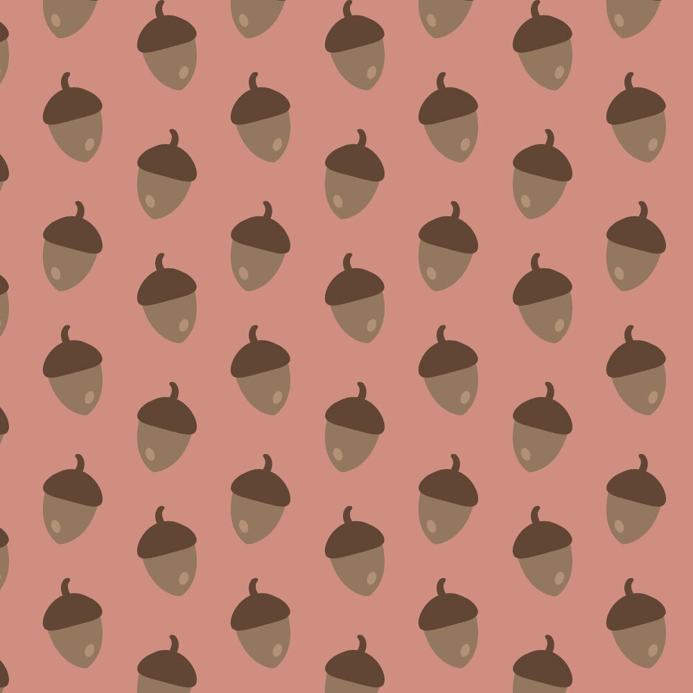 Autocolant Heartwork pentru mobilier, Ghinde model 1, autoadeziv, latime 50 cm x lungime 50 cm