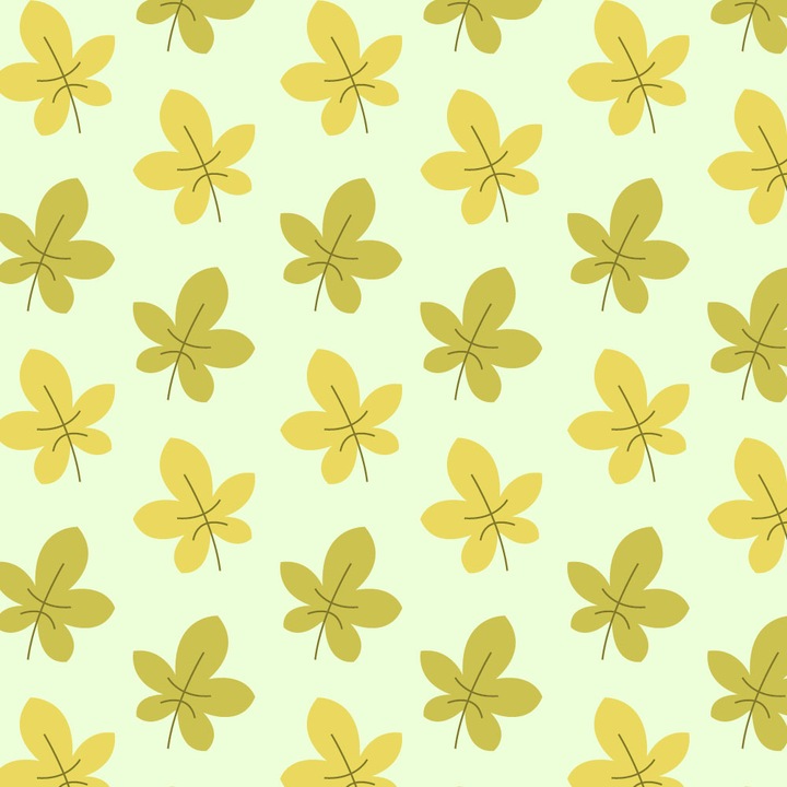 Autocolant Heartwork pentru mobilier, Frunze galbene de toamna, autoadeziv, latime 50 cm x lungime 70 cm