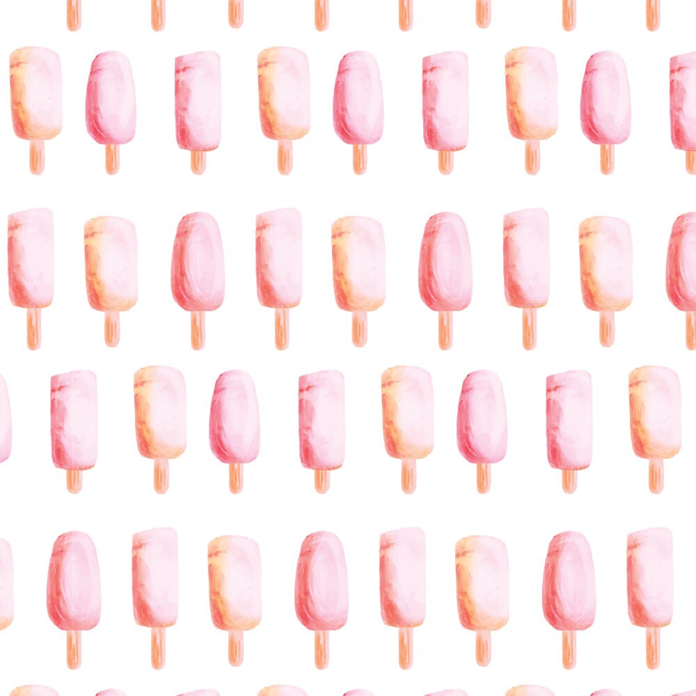 Autocolant Heartwork pentru mobilier, Culinar inghetata, autoadeziv, latime 100 cm x lungime 150 cm