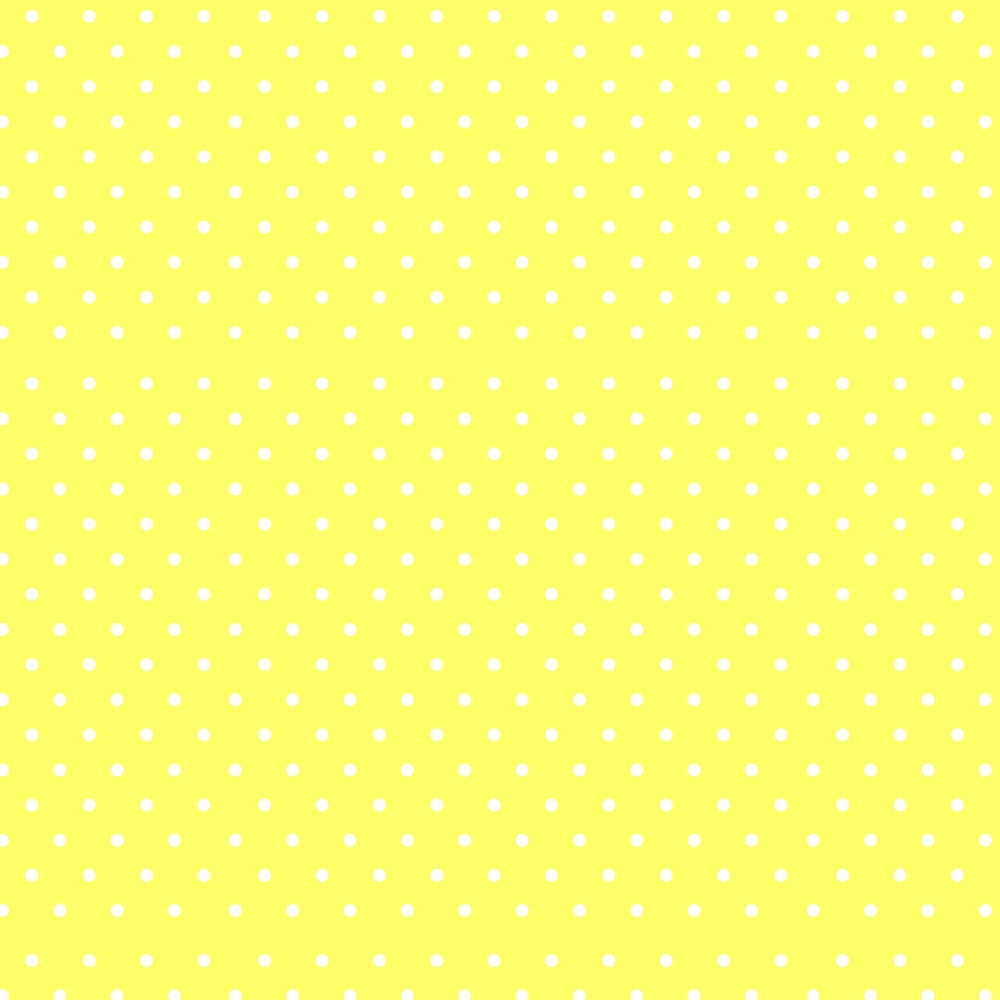 Autocolant Heartwork pentru mobilier, Buline albe fundal galben, autoadeziv, latime 100 cm x lungime 200 cm