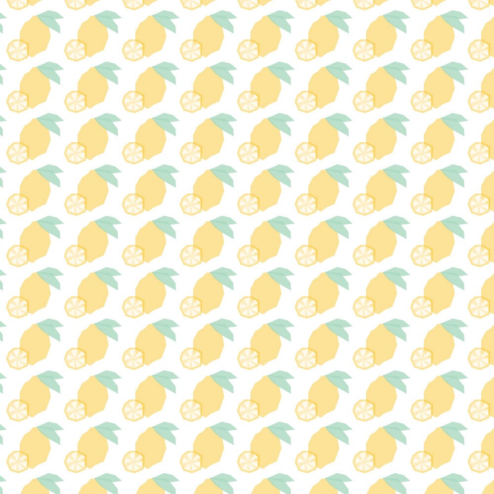 Tapet Premium Heartwork Fructe geometrice lamai, Ecologic, Non-Woven, Set 6 Role, 150 cm x 310 cm