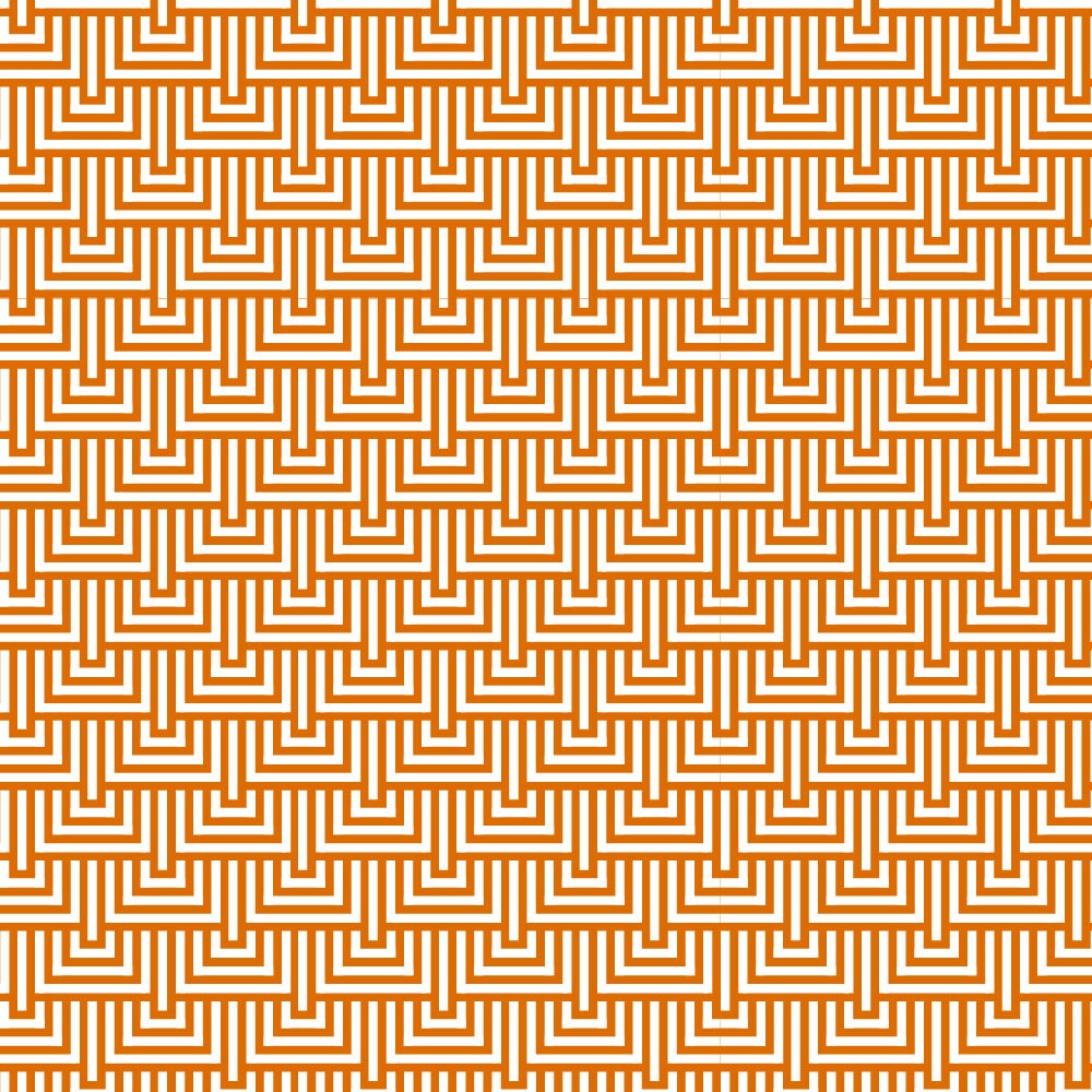 Tapet Premium Heartwork Linii triunghiuri portocaliu, Ecologic, Non-Woven, Set 6 Role, 150 cm x 310 cm