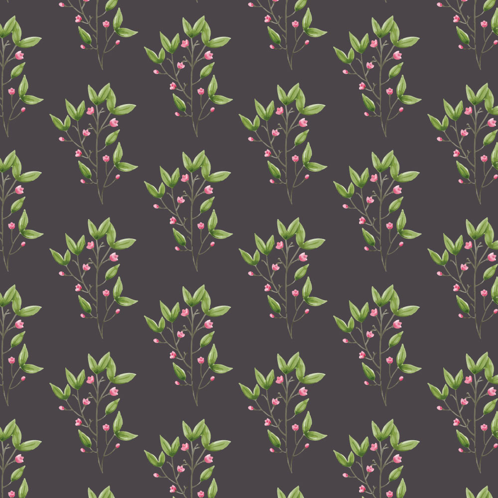 Autocolant Heartwork pentru mobilier, Natura crengute cu flori mici, autoadeziv, latime 100 cm x lungime 200 cm