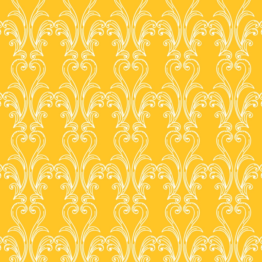 Tapet Premium Heartwork Décor baroc galben, Ecologic, Non-Woven, Set 6 Role, 150 cm x 310 cm