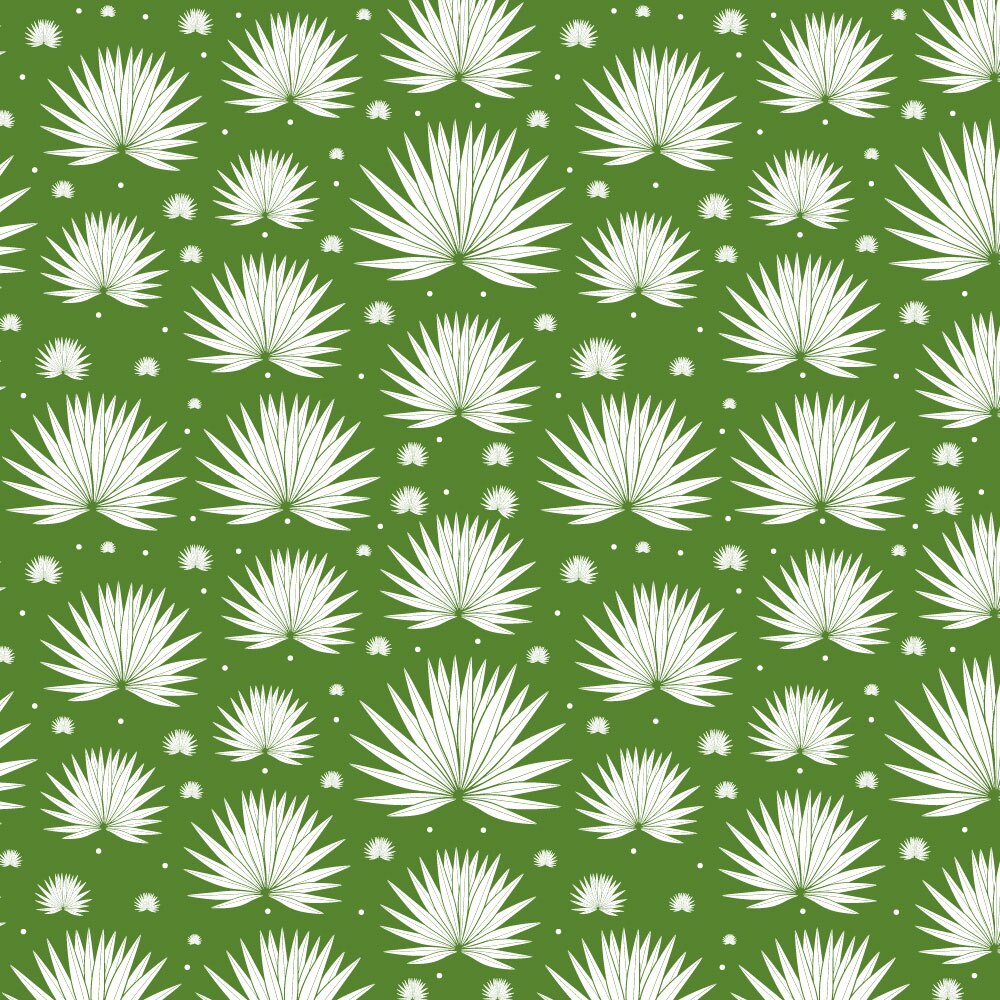 Autocolant Heartwork pentru mobilier, Planta de desert fundal verde, autoadeziv, latime 100 cm x lungime 150 cm