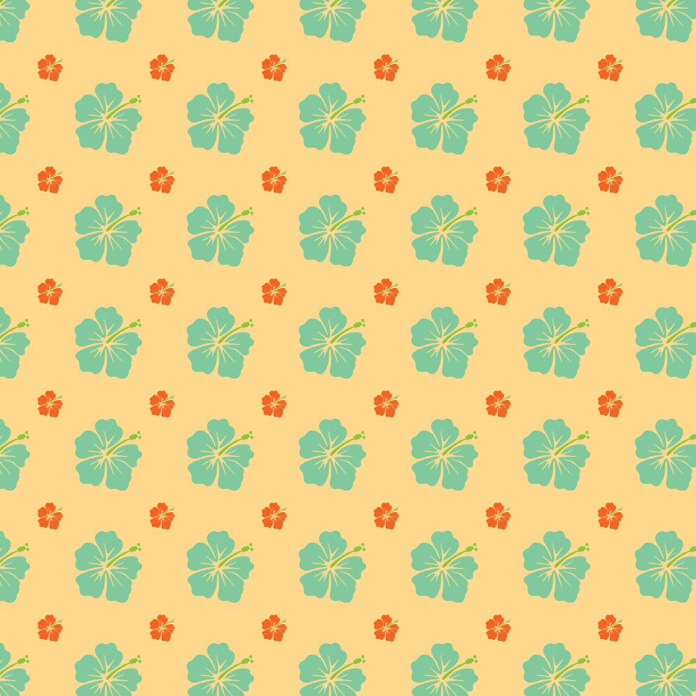 Autocolant Heartwork pentru mobilier, Tropical flori verzi, autoadeziv, latime 100 cm x lungime 200 cm