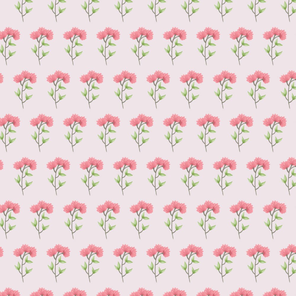 Tapet Premium Heartwork Crizanteme roz, Ecologic, Non-Woven, Set 6 Role, 150 cm x 310 cm
