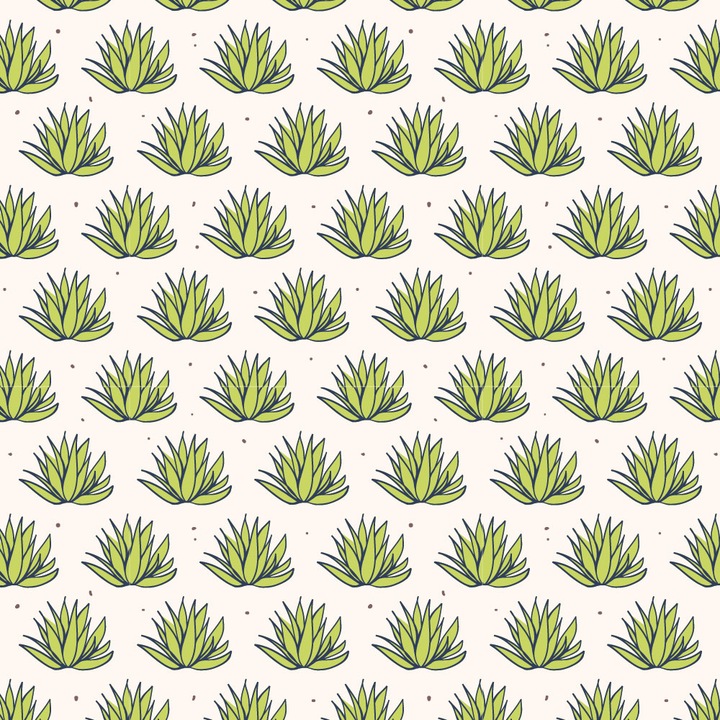 Autocolant Heartwork pentru mobilier, Planta aloe verde, autoadeziv, latime 50 cm x lungime 50 cm