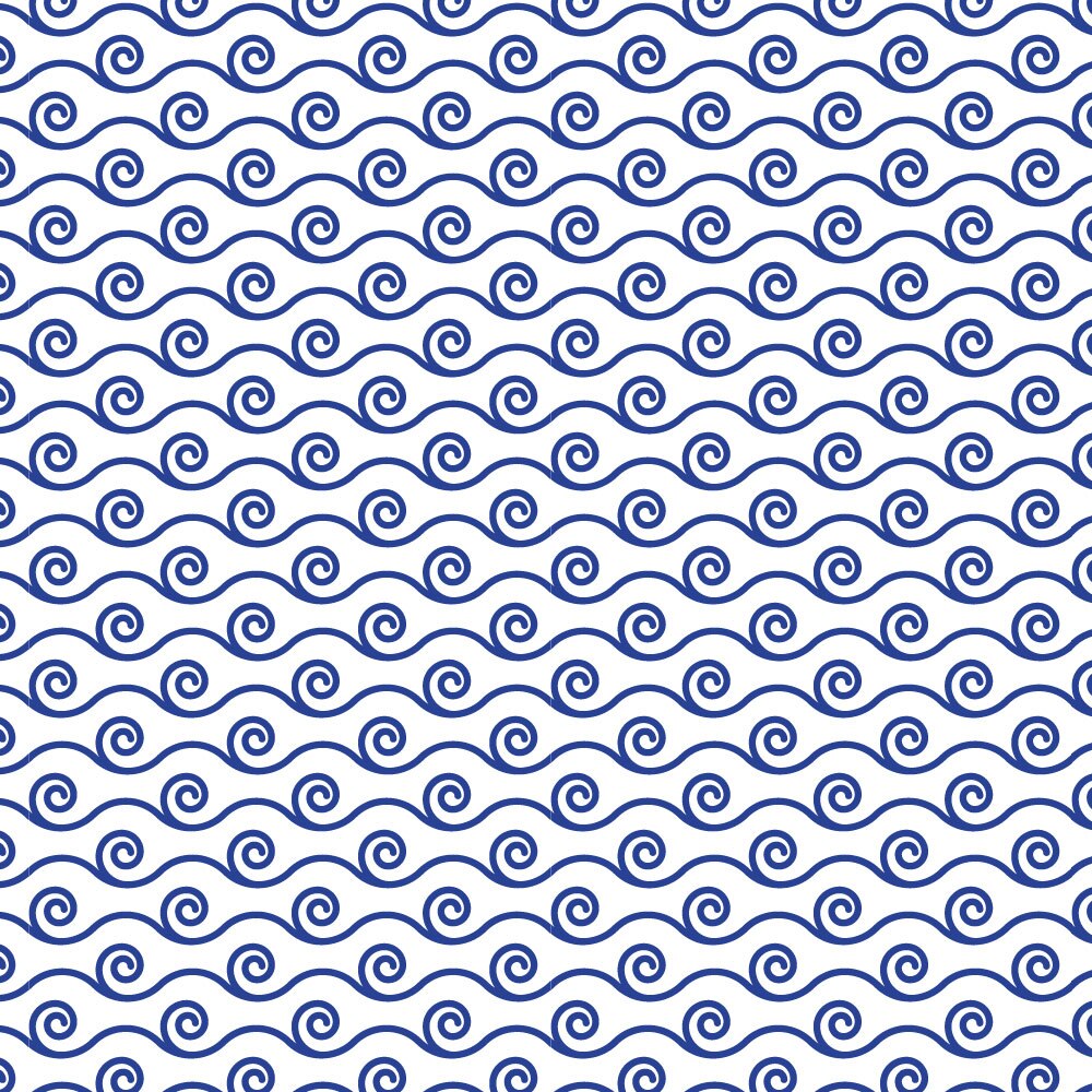 Tapet Premium Heartwork Acvatic minimalist valuri, Ecologic, Non-Woven, Set 6 Role, 150 cm x 310 cm