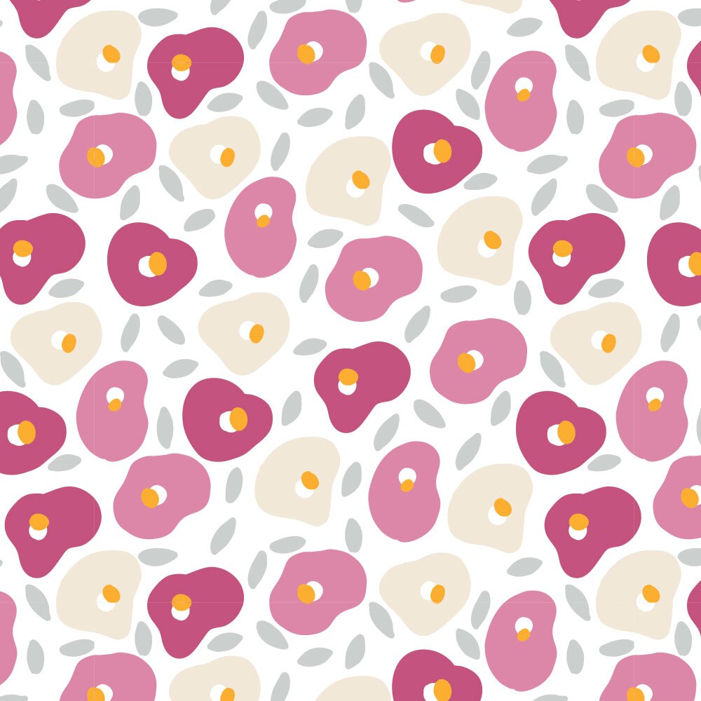 Autocolant Heartwork pentru mobilier, Pete de culoare roz, autoadeziv, latime 50 cm x lungime 50 cm