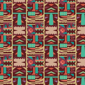 Tapet Premium Heartwork Motiv tribal masti, Ecologic, Non-Woven, Set 6 Role, 150 cm x 310 cm Tapet Premium Heartwork Motiv tribal masti, Ecologic, Non-Woven, Set 6 Role, 150 cm x 310 cm