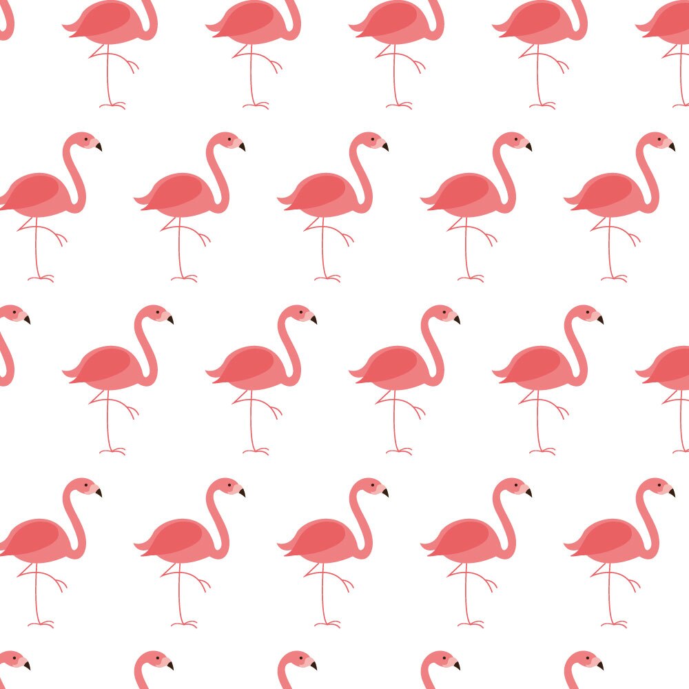 Tapet Premium Heartwork Flamingo roz, Ecologic, Non-Woven, Set 6 Role, 150 cm x 310 cm
