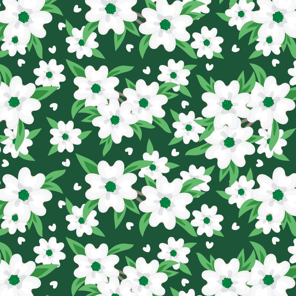 Autocolant Heartwork pentru mobilier, Vegetal flori albe, autoadeziv, latime 100 cm x lungime 150 cm