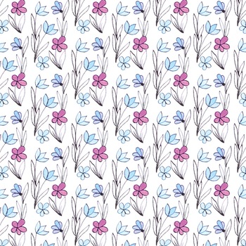 Autocolant Heartwork pentru mobilier, Flori schitate albastru si roz, autoadeziv, latime 50 cm x lungime 50 cm Autocolant Heartwork pentru mobilier, Flori schitate albastru si roz, autoadeziv, latime 50 cm x lungime 50 cm