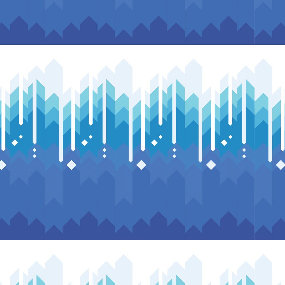 Autocolant Heartwork pentru mobilier, Geometric coloane de gheata, autoadeziv, latime 50 cm x lungime 70 cm