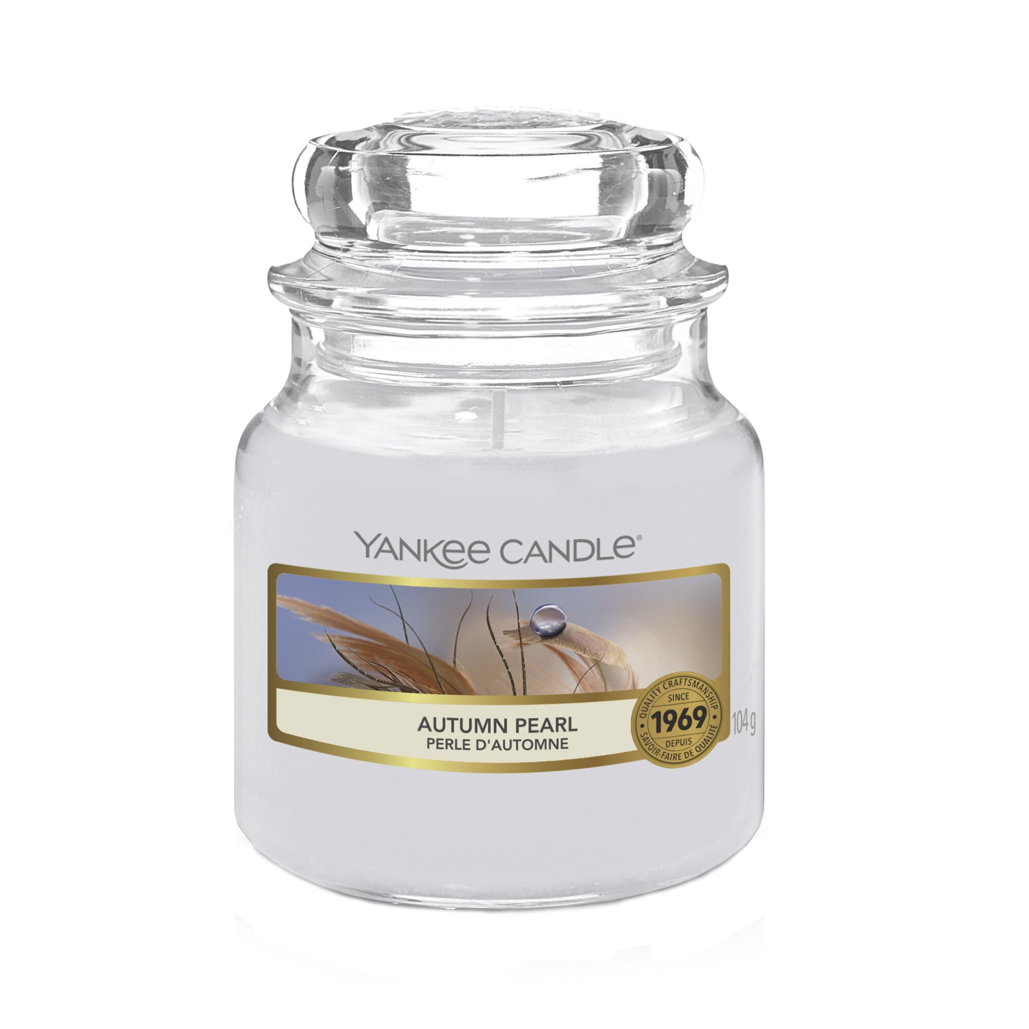 Lumanare Parfumata Borcan Mic Autumn Pearl 104g, Yankee Candle