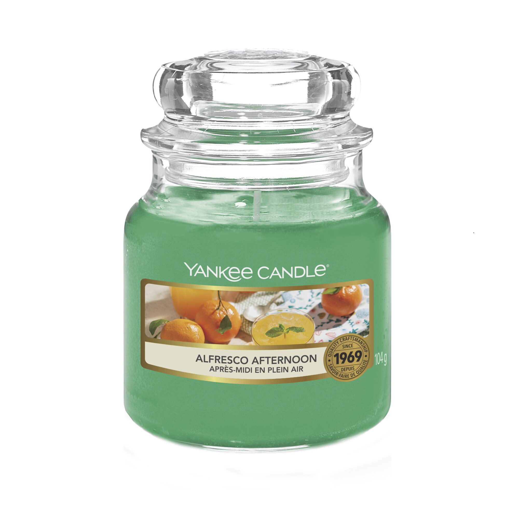 Lumanare Parfumata Borcan Mic Alfresco Afternoon 104g, Yankee Candle