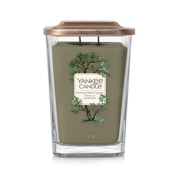 Lumanare Parfumata Elevation Collection Borcan Mare Vetiver & Black Cypress 552g, Yankee Candle Lumanare Parfumata Elevation Collection Borcan Mare Vetiver & Black Cypress 552g, Yankee Candle