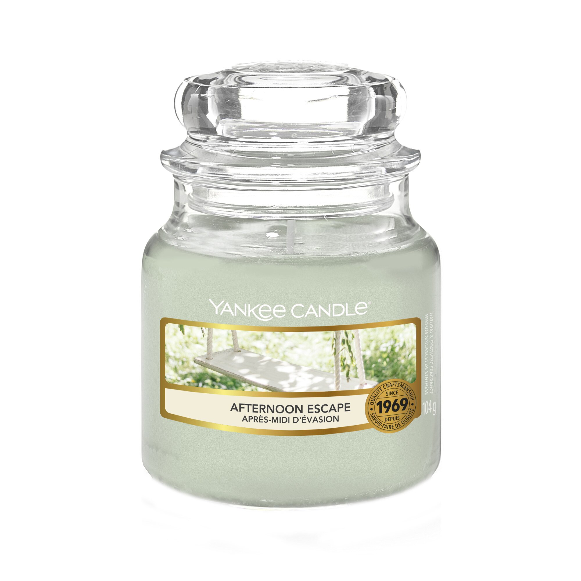 Lumanare Parfumata Borcan Mic Afternoon Escape 104g, Yankee Candle