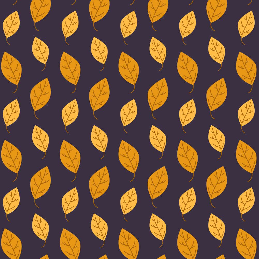 Autocolant Heartwork pentru mobilier, Frunze de toamna fundal mov, autoadeziv, latime 100 cm x lungime 200 cm