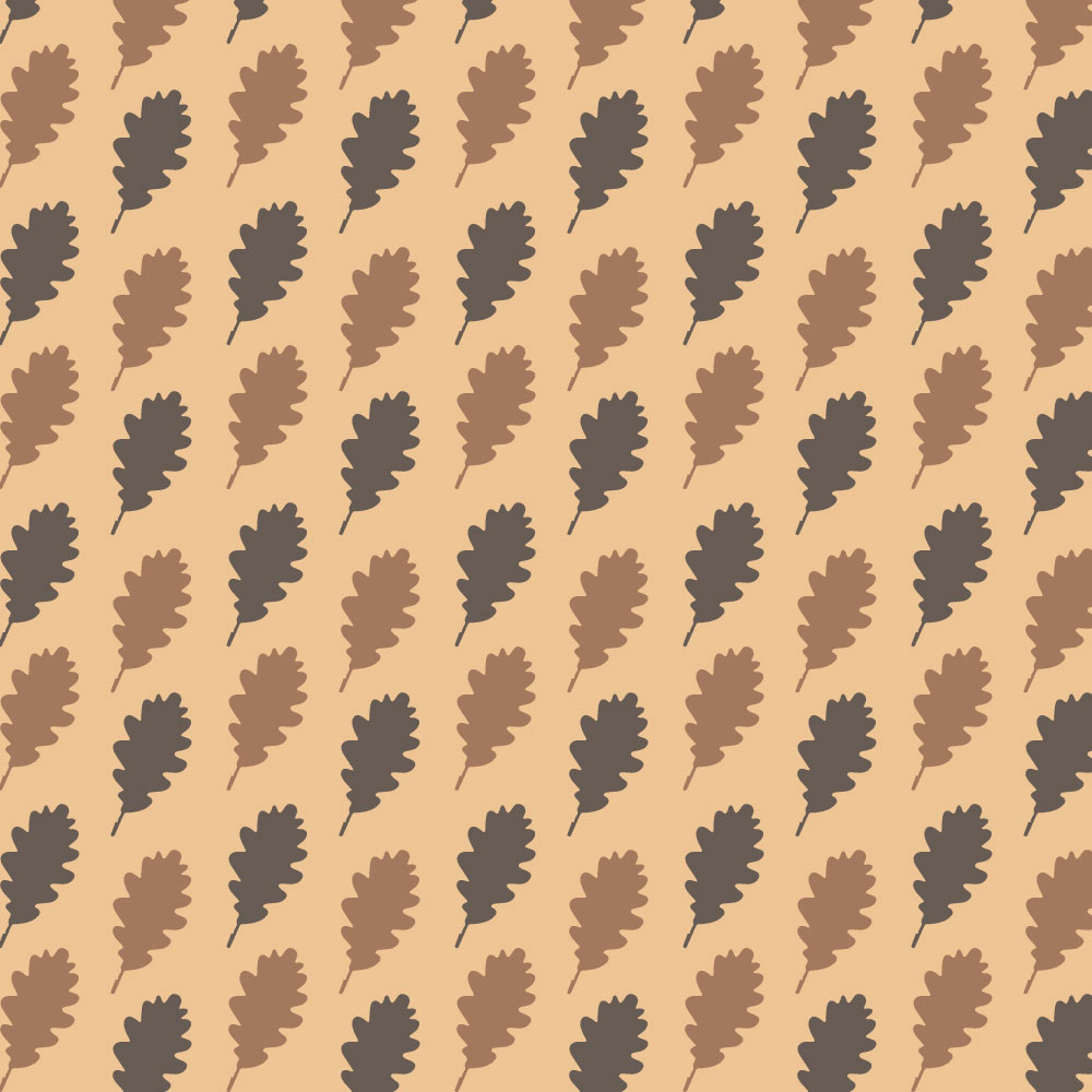 Tapet Premium Heartwork Frunze maro de fag, Ecologic, Non-Woven, Set 6 Role, 150 cm x 310 cm