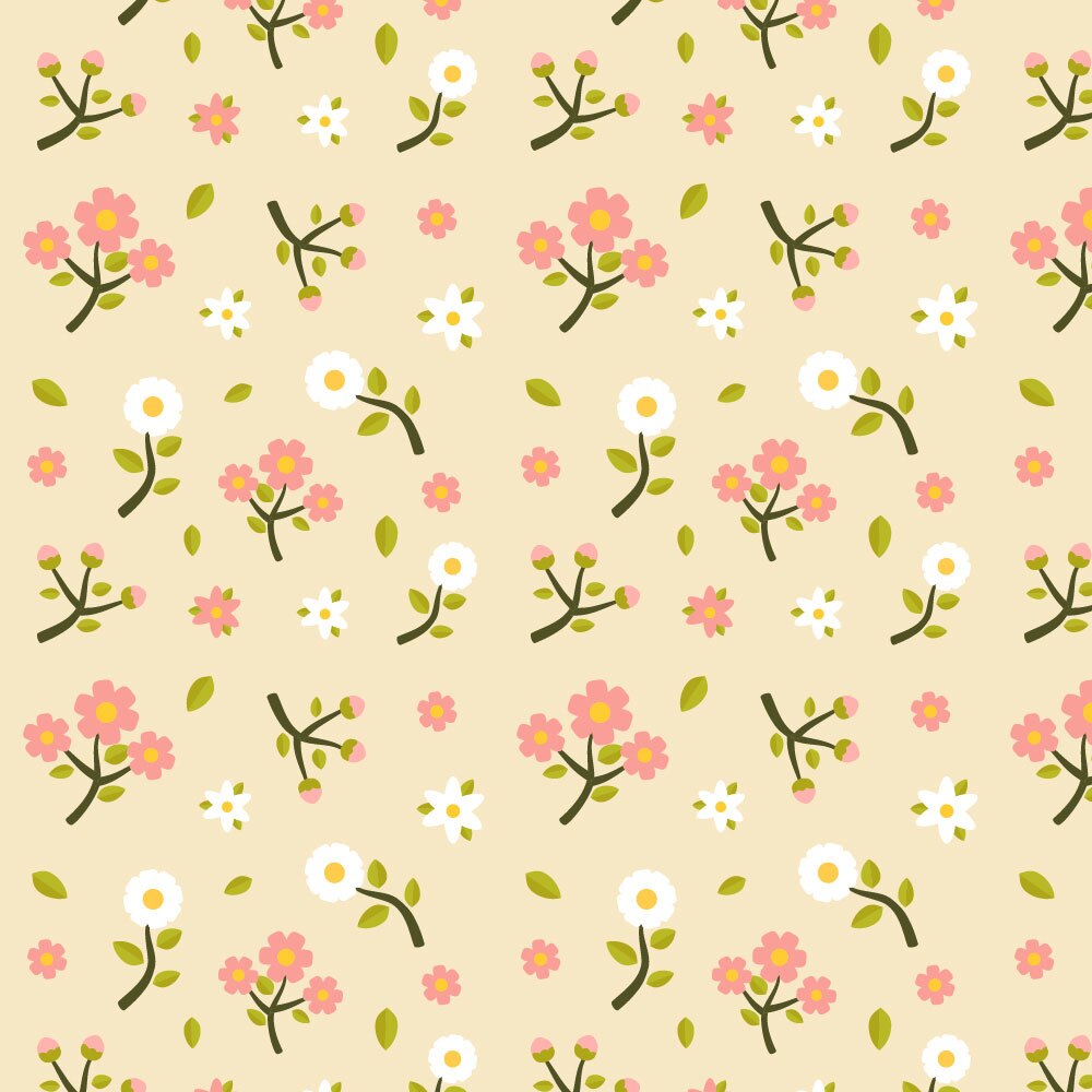 Autocolant Heartwork pentru mobilier, Crengute cu flori albe si roz, autoadeziv, latime 100 cm x lungime 150 cm