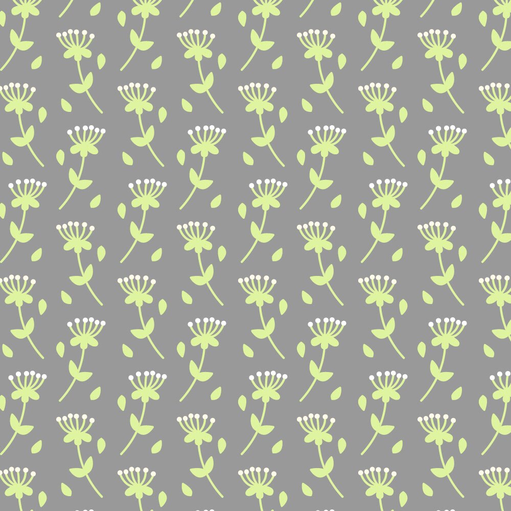 Autocolant Heartwork pentru mobilier, Plante verzi 1, autoadeziv, latime 100 cm x lungime 200 cm