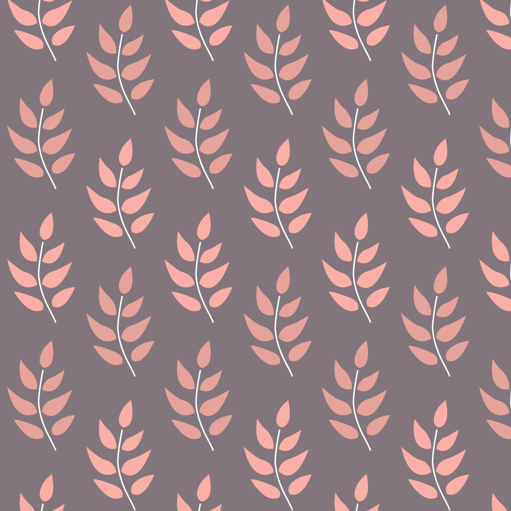 Autocolant Heartwork pentru mobilier, Ramura frunze rosii, autoadeziv, latime 50 cm x lungime 50 cm