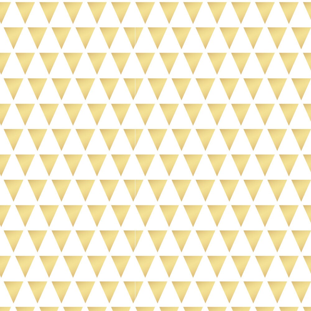 Autocolant Heartwork pentru mobilier, Triunghiuri aurii, autoadeziv, latime 100 cm x lungime 150 cm