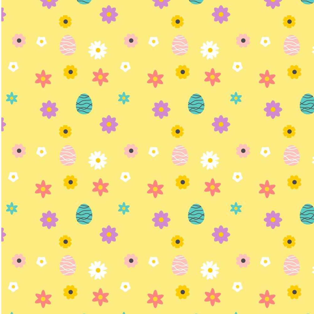 Tapet Premium Heartwork Elemente Pasti oua colorate, Ecologic, Non-Woven, Set 6 Role, 150 cm x 310 cm