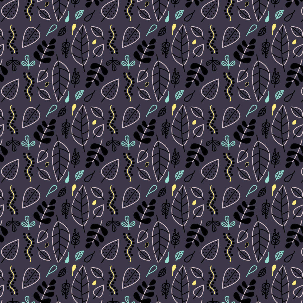 Autocolant Heartwork pentru mobilier, Model natural stilizat mov, autoadeziv, latime 100 cm x lungime 200 cm