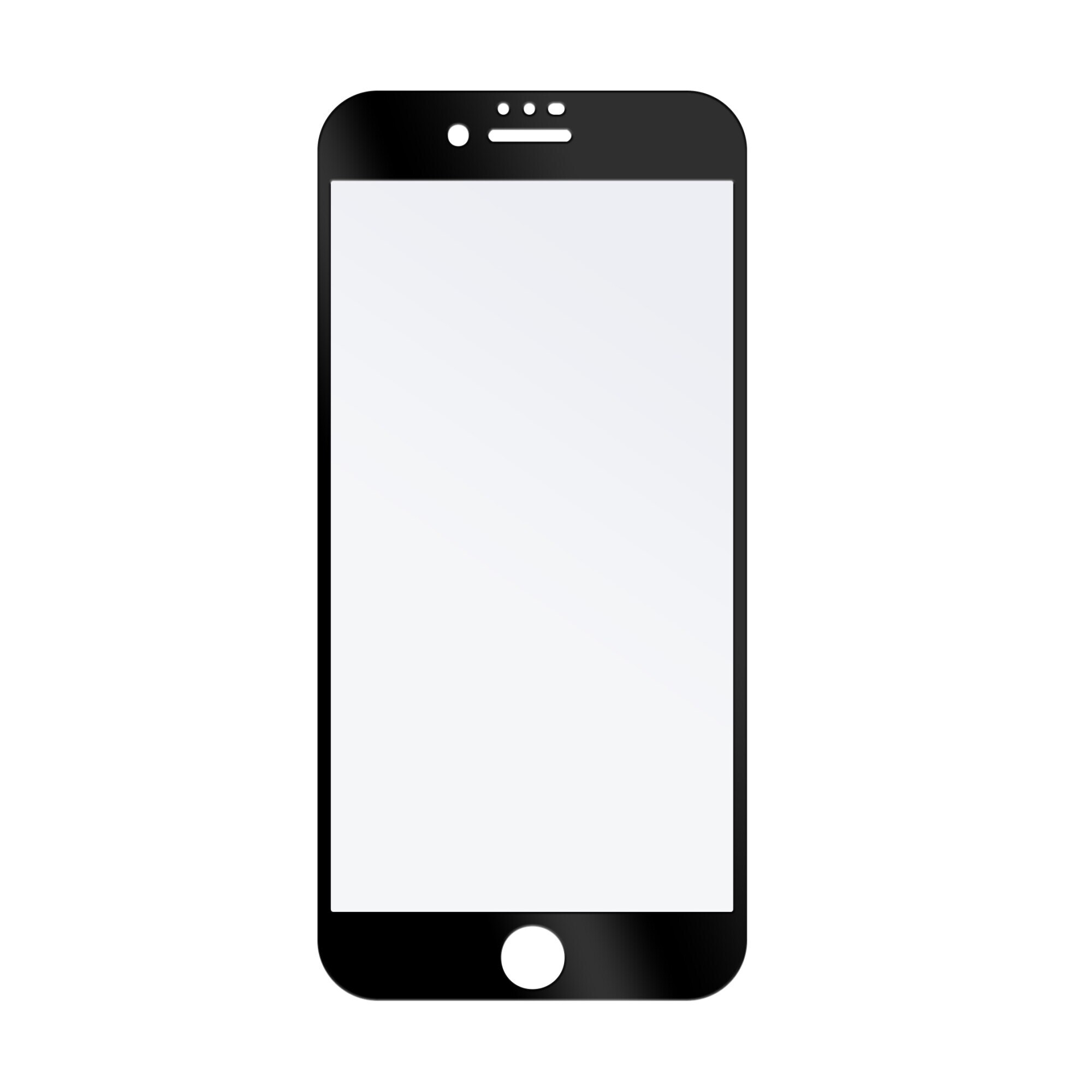 Folie Sticla Fixed Full-Cover pentru Apple iPhone 7/8/SE (2020), Full glue, Negru