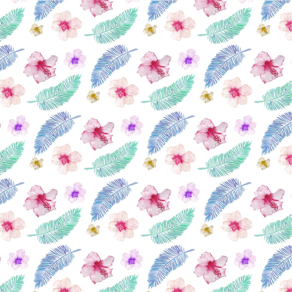 Autocolant Heartwork pentru mobilier, Flori roz, autoadeziv, latime 100 cm x lungime 150 cm