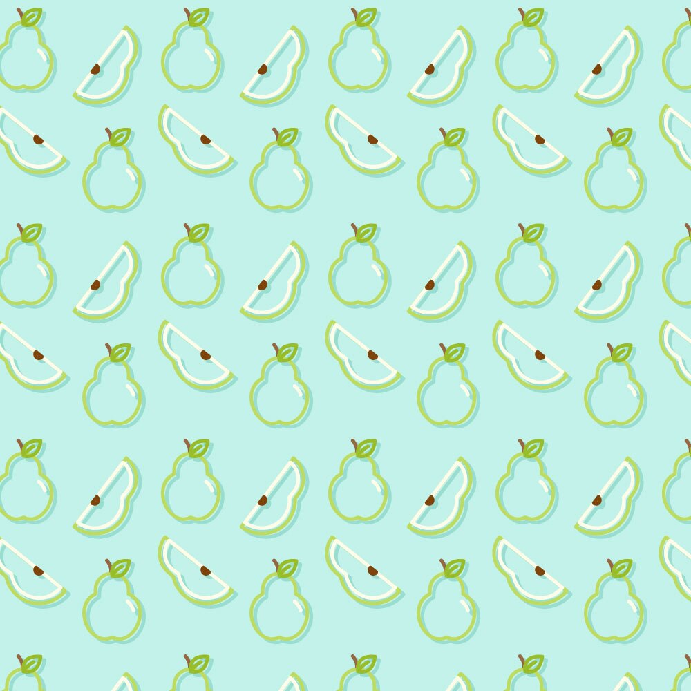 Autocolant Heartwork pentru mobilier, Contur pere, autoadeziv, latime 100 cm x lungime 150 cm