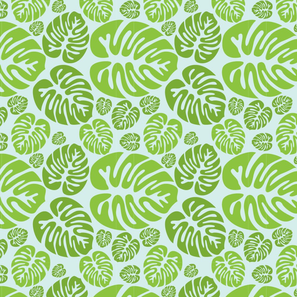 Tapet Premium Heartwork Frunze tropicale verzi, Ecologic, Non-Woven, Set 6 Role, 150 cm x 310 cm