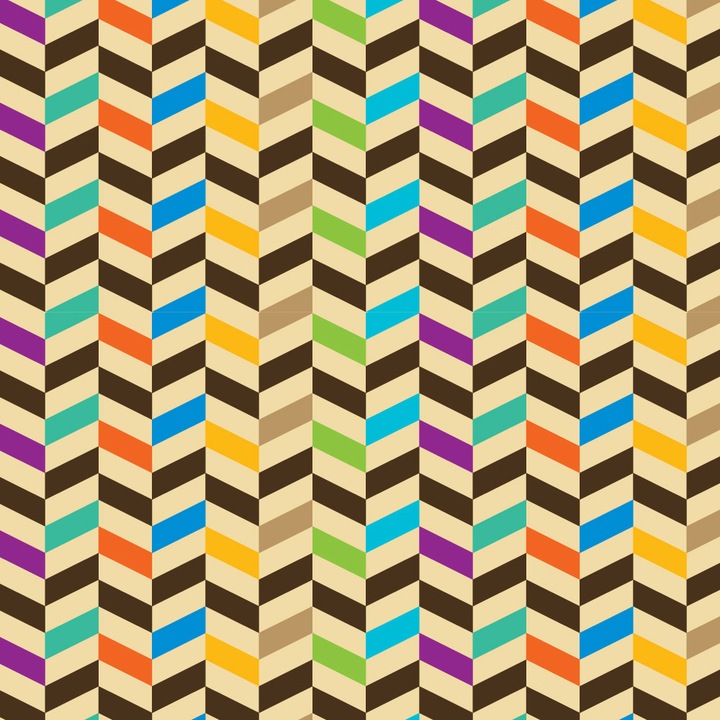 Autocolant Heartwork pentru mobilier, Linii alternative galben, autoadeziv, latime 50 cm x lungime 50 cm