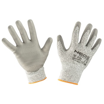 Manusi de lucru, PU, 4X43D, marime 9 Manusi de lucru, PU, 4X43D, marime 9