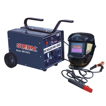 Aparat de sudura Stern WM1-160C2 cu masca de sudura heliomata, 160 A, AKT Aparat de sudura Stern WM1-160C2 cu masca de sudura heliomata, 160 A, AKT