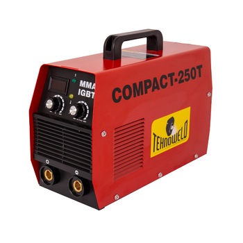 Invertor de sudura Tehnoweld COMPACT-250T, 220 A, 230 V, electrod 1.6-5.0 mm, 7.9 kg Invertor de sudura Tehnoweld COMPACT-250T, 220 A, 230 V, electrod 1.6-5.0 mm, 7.9 kg