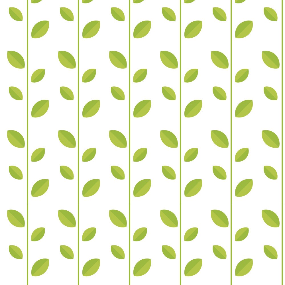 Tapet Premium Heartwork Frunze fundal alb, Ecologic, Non-Woven, Set 6 Role, 150 cm x 310 cm