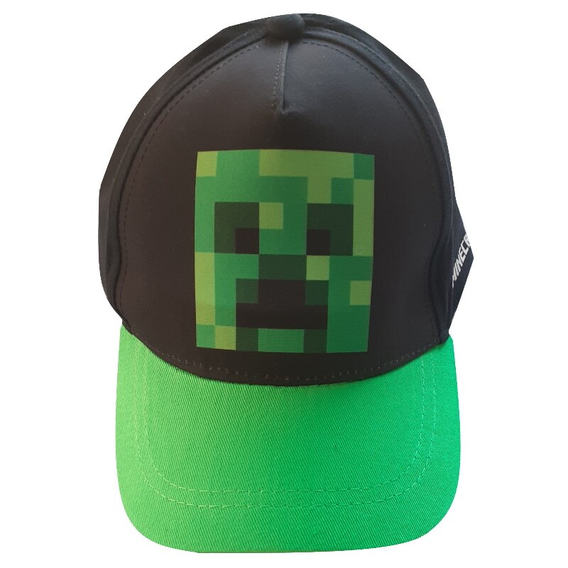 Sapca Minecraft Creeper, Negru