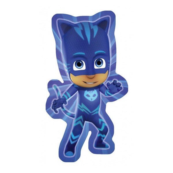 Perna PJ Masks, velur, forma Pisoi Albastru Albastru