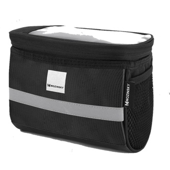 Geanta universala pentru bicicleta 2 litri neagra Geanta universala pentru bicicleta 2 litri neagra